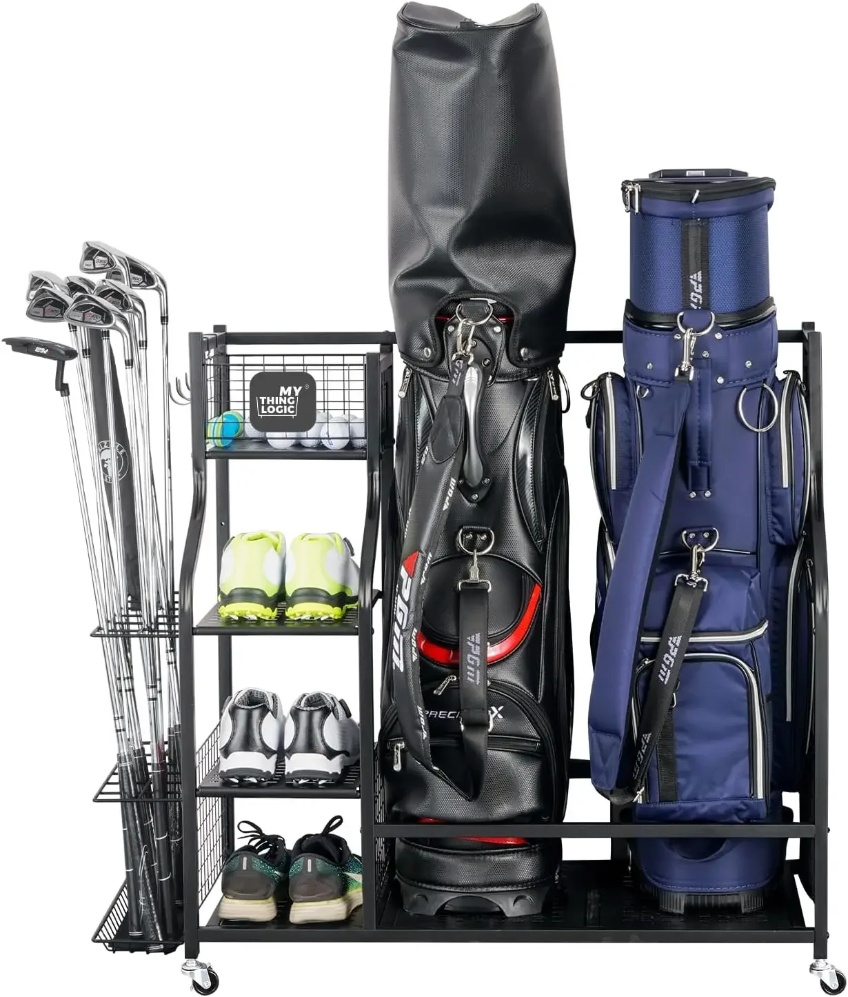 Golf Equipment Organizer For Garage - Golf Storage Garage Organizer, Golf Bag