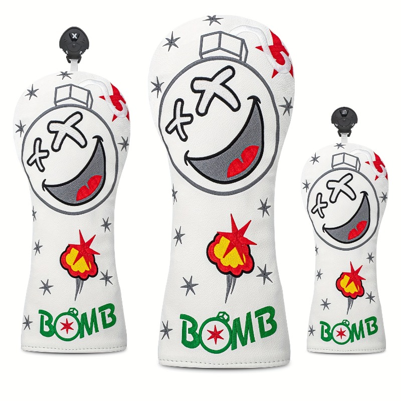 Golf Club Head Cover - White,  - đánh giá và giá Golf Equipment Cabinet