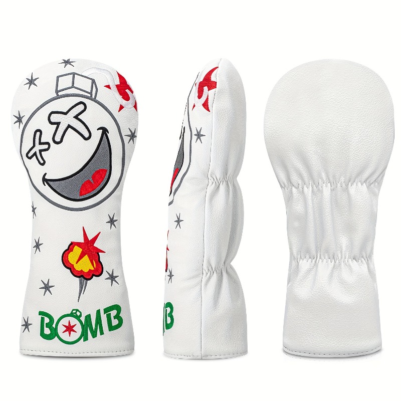 Golf Club Head Cover - White,  - đánh giá và giá Golf Equipment Cabinet