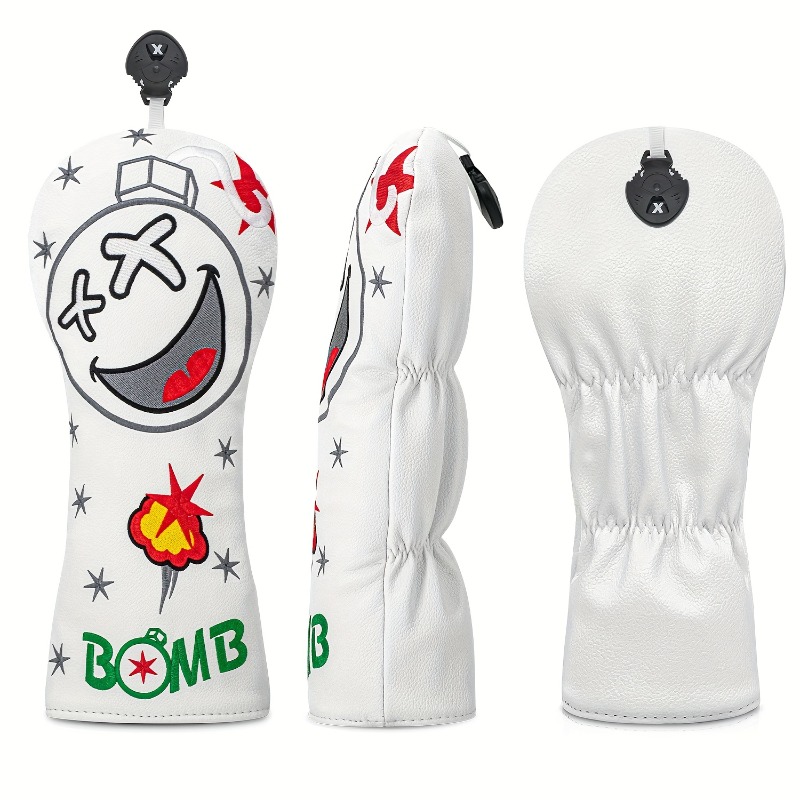 Golf Club Head Cover - White,  - đánh giá và giá Golf Equipment Cabinet