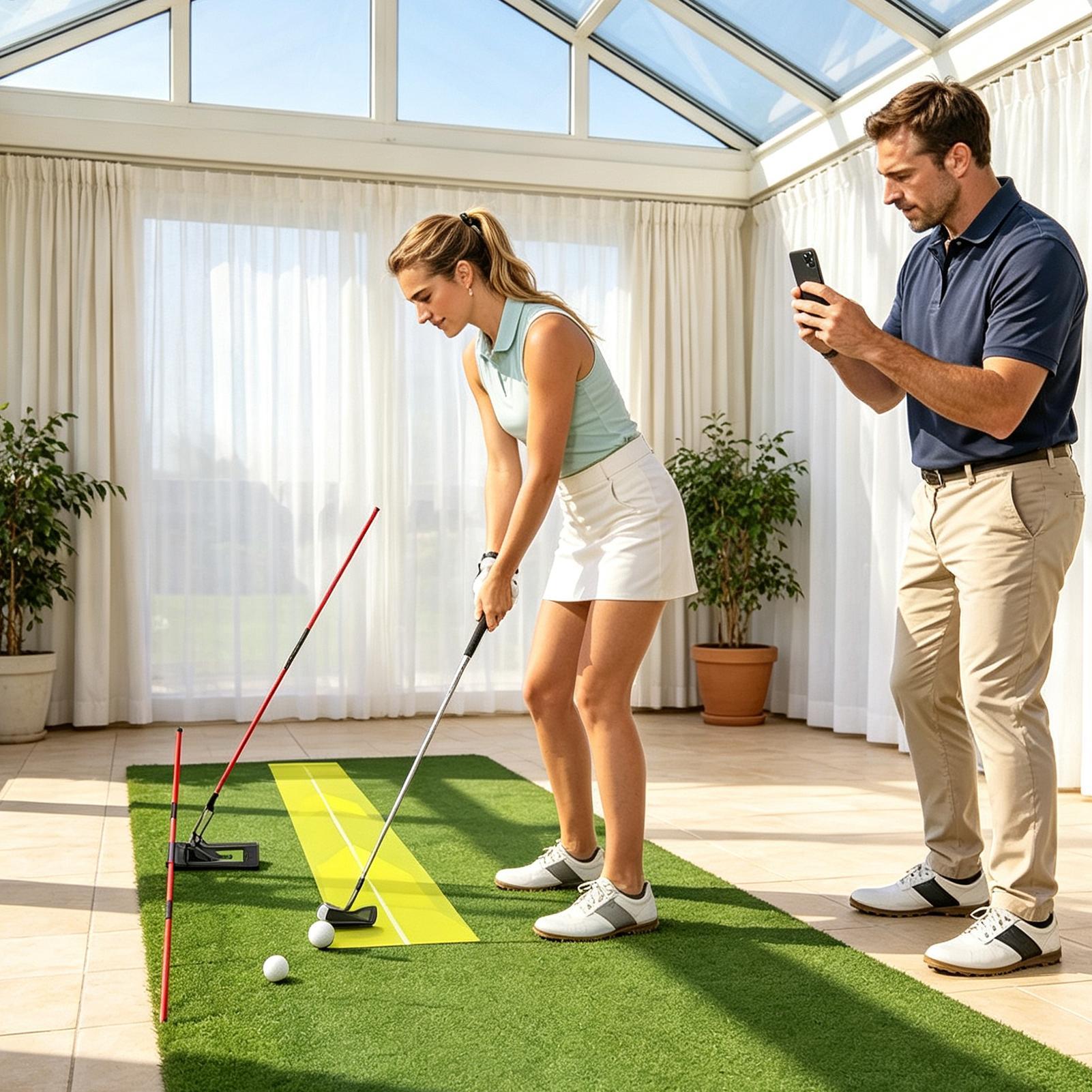 Golf Path Trainer Adjustable A - đánh giá và giá Golf Equipment Beginners