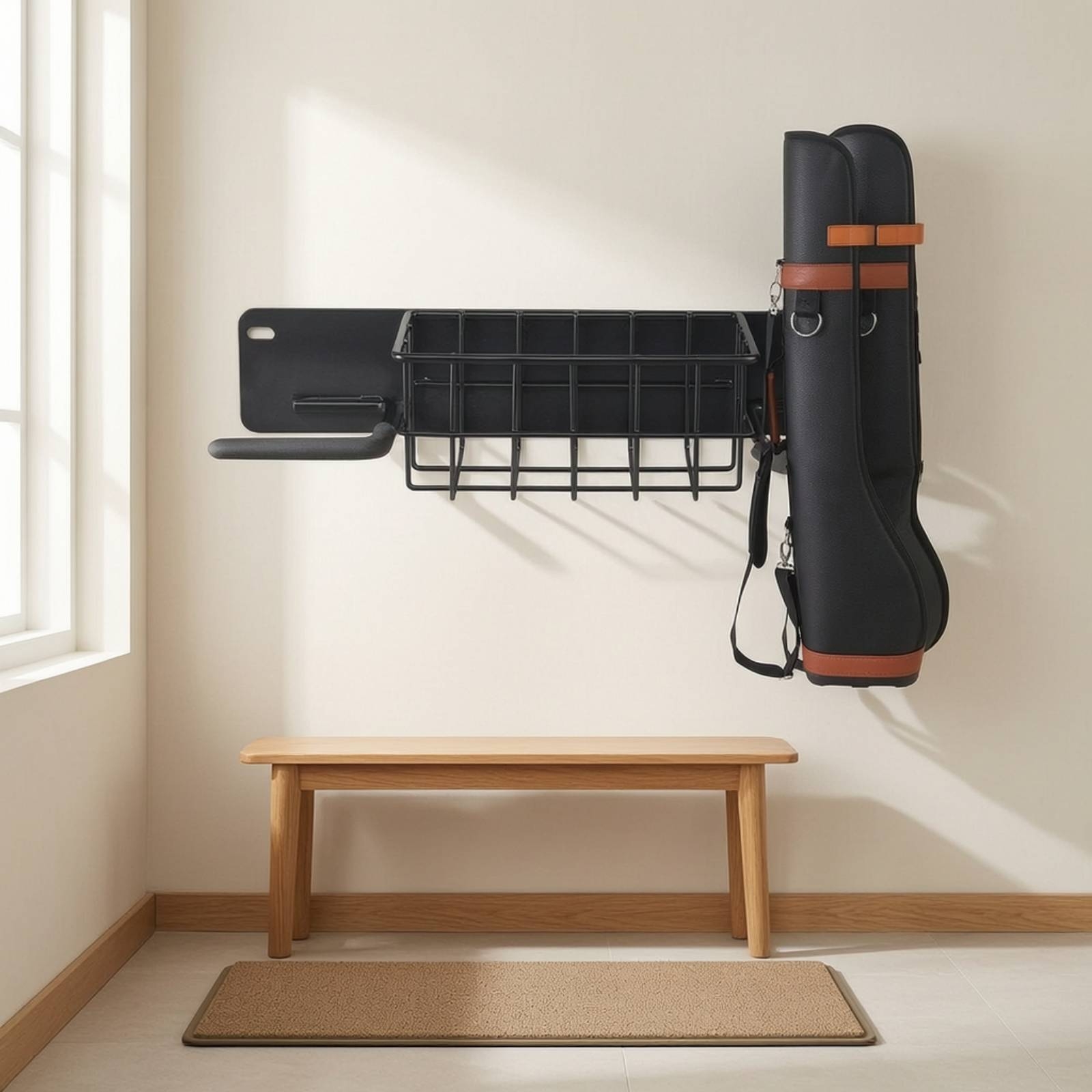 Golf Storage Rack Wall-Mounted - đánh giá và giá Golf Equipment Organizer For Garage