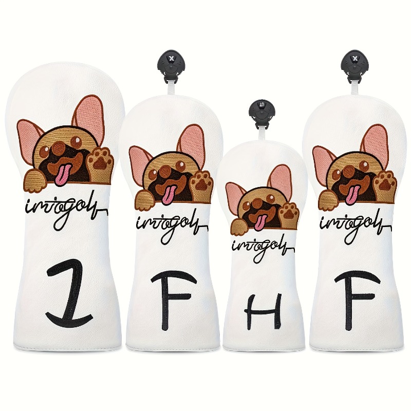 1pc Puppy Golf Club Cover - Cu - đánh giá và giá Golf Equipment Cabinet