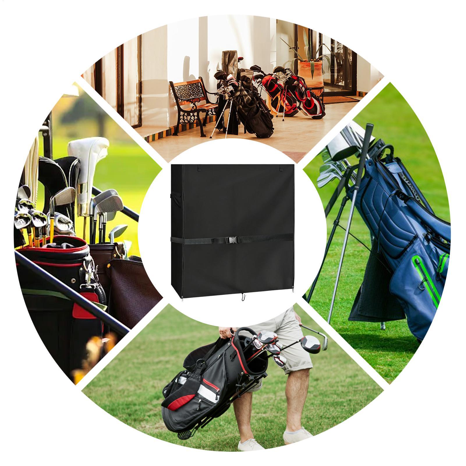 Golf Bag Stand Covers Oxford W - đánh giá và giá Golf Equipment Organizer For Garage